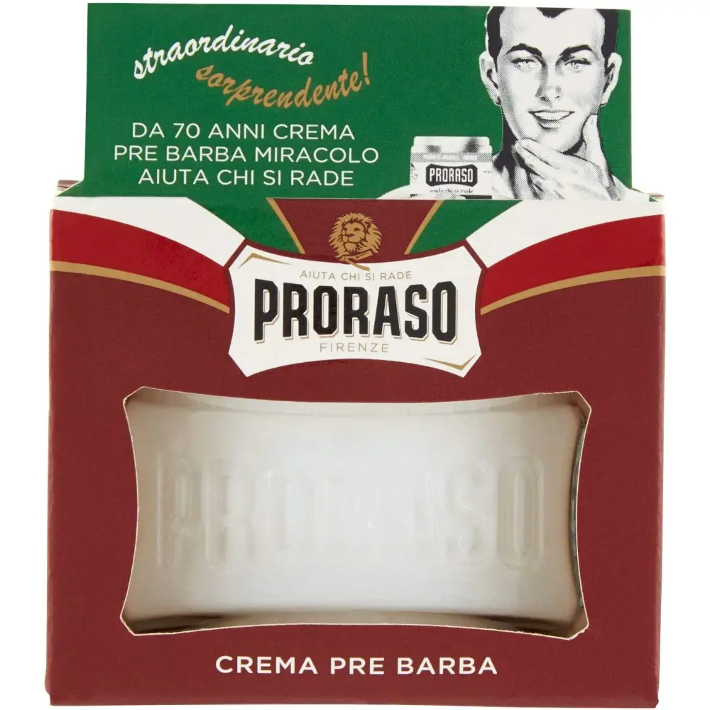 Crema de afeitar para la barba Proraso Red