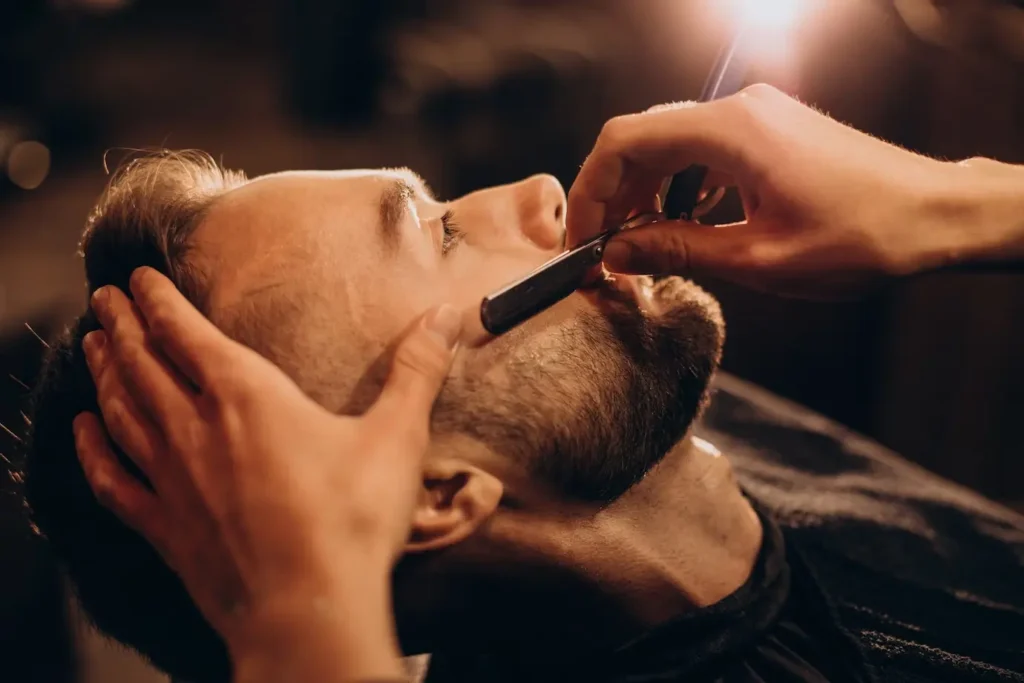 navajas de barbería y de barber shop