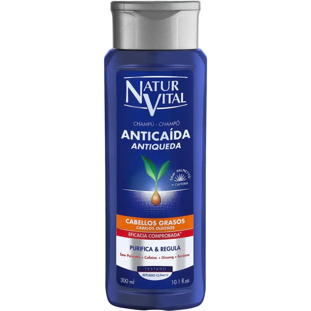 Champú anticaída masculino natur vital