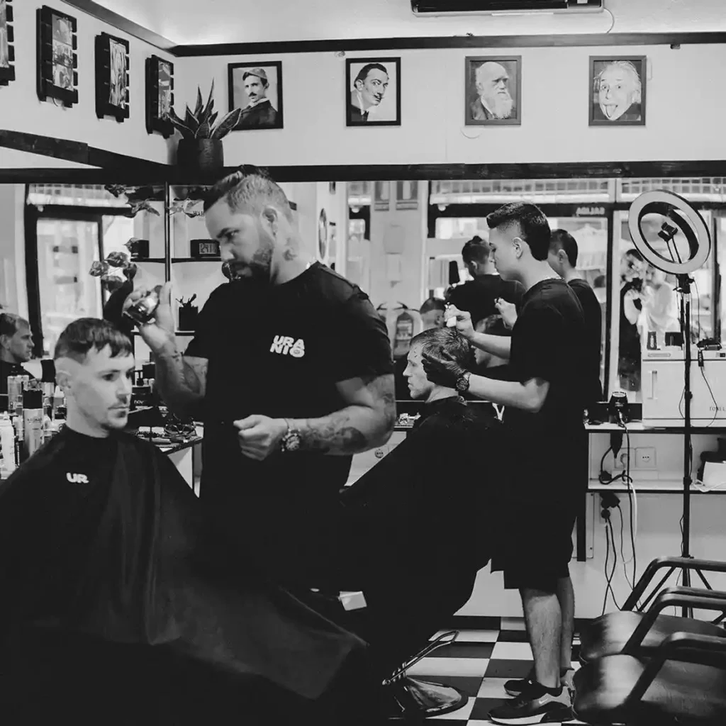 Mejor barbería de Valencia. Uranio 92 Barber Shop Studio